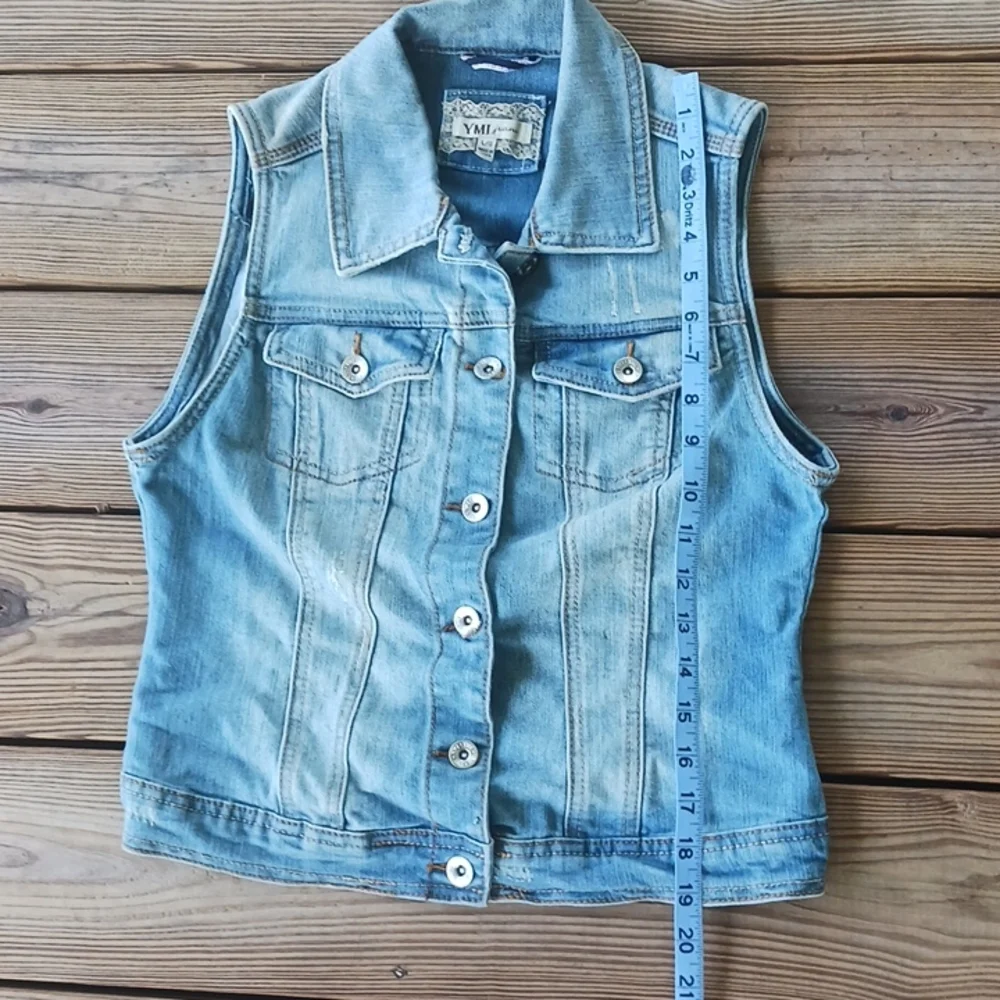 YMI Jeans youth girls stretch vest size L